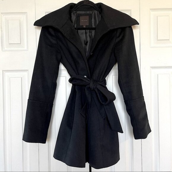 The Limited Jackets & Blazers - The Limited Black Pea Coat / Small